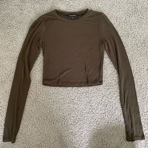 Long Sleeved Cropped Top